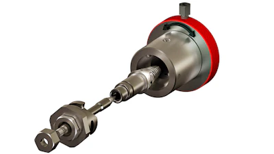 The new Micro Medical is an extrusion crosshead that uses micro-fine adjustment screws for precise concentricity adjustment from Guill Tool & Engineering.