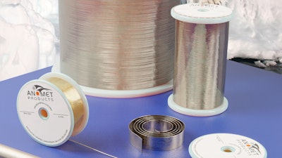 Anomet Composite Clad Metal Wire combines up to three metals or alloys.