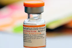 A vial of the Pfizer-BioNTech COVID-19 vaccine for children 5 to 12 years old sits ready for use at a vaccination site in Fort Worth, Texas, Thursday, Nov. 11, 2021. Kids ages 5 to 11 should get a booster dose of Pfizer’s COVID-19 vaccine, advisers to the U.S. government said Thursday, May 19, 2022.