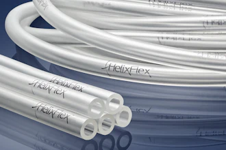 HelixFlex TPE tubing designed for use in pharmaceutical and biopharmaceutical applications.