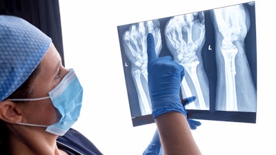 X-ray accounts for a majority of imaging procedures in hospitals in the U.S.
