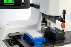 The patent-pending RHINOstic™ Automated Swab collection device integrates a unique swab head design with an active cap that works with decapping robotics for hands-free sample processing from accessioning, decapping, elution, and preparation of the assay plate for polymerase chain reaction (PCR), next-generation sequencing (NGS), or protein-based testing workflows. This automation-friendly design enables walkaway processing to save time, conserve labor, and boost quality of results compared to manual processing methods.