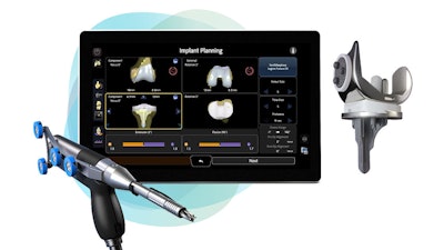 Smith+Nephew's LEGION CONCELOC Cementless Knee System and CORI Surgical System.