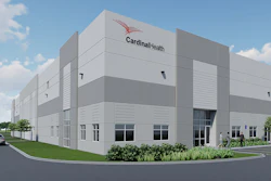 Rendering of New Cardinal Health Distribution Center in Grove City.