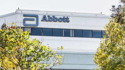 Abbott expects full-year earnings to be $4.90 per share.