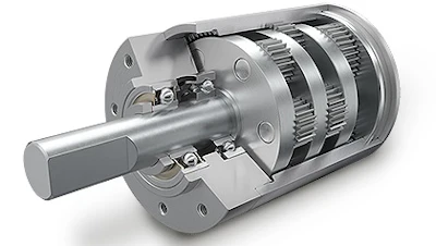 Faulhaber 42GPT planetary gearheads.