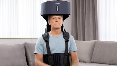 Brooks Brain Q Device On Patient