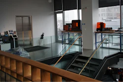 The new 20,000-square-foot facility will house more than 100 employees and includes an open concept floor plan, two showrooms, a print farm and a display of unique 3D prints.