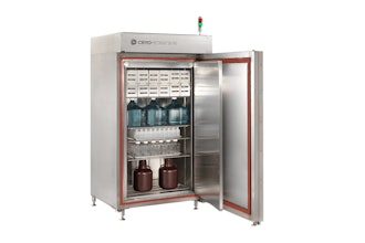 Cryogenic liquid nitrogen blast freezers like those from Reflect Scientific reliably lower the temperature to -90°C in minutes and can significantly increase production throughput.