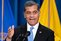 Health and Human Services Secretary Xavier Becerra speaks during a news conference at the HHS Humphrey Building, Oct. 18, 2022, in Washington.