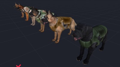 Simx Working Dogs