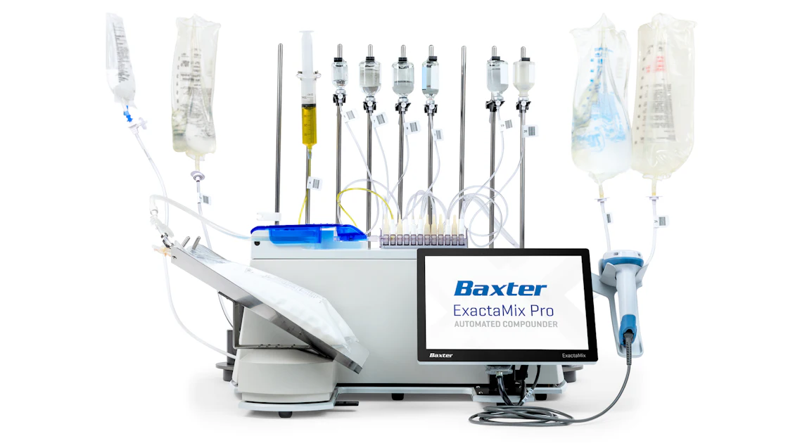 Probeta Baxter Baxter Intros Next-Gen Automated Nutrition Compounder | Medical Design ...