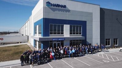 Harmar New Manufacturing Facility In Raymore Mo With Raymore City Officials And Members From Bri