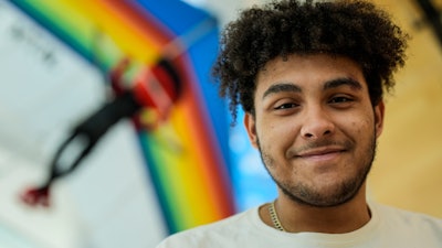 Israel McKenzie stands for a portrait in Chattanooga, Tenn., May 21, 2024.