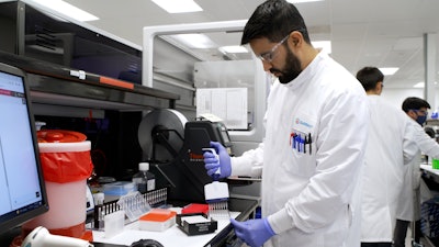 Guardant Health Laboratory With Male Technician