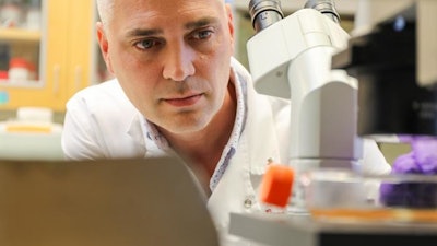 Jonah Sacha, Ph.D., senior co-author of a study published today in the journal Nature Communications, says the research could lead to a universal influenza vaccine within five years.