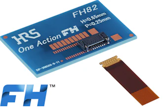 The FH82 Series FPC connector from Hirose.