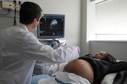 Areana Coles receives an ultrasound during a prenatal visit at the Oklahoma State University obstetrics and gynecology clinic in Tulsa, Okla., on Tuesday, July 16, 2024.