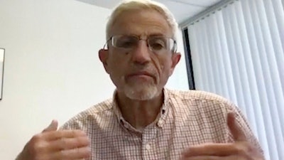 In this image from video, Dr. Eliezer Masliah, of the National Institute on Aging speaks during an interview in Bethesda, Md., May 2, 2024.