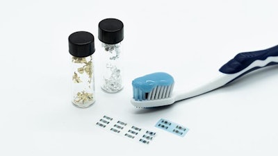 A toothpaste-based transistor is the latest innovation from the research team at the Istituto Italiano di Tecnologia in Milan.