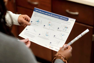 This image provided by BD (Becton, Dickinson and Company) in Dec. 2024 shows the company’s HPV test for cervical cancer screening.