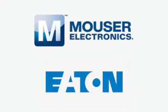 The Mouser Electronics and Eaton logo.