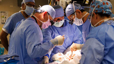 Surgeons from Massachusetts General Hospital in Boston on Jan. 25, 2025, successfully transplanted a genetically-edited pig kidney into 66-year-old Tim Andrews of Concord, N.H.