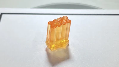Auxilium Biotechnologies 3D bio-printed eight implantable medical devices for repairing nerve damage aboard the ISS.