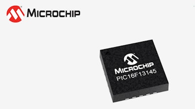 Microchip Technology's PIC16F13145 Microcontroller.