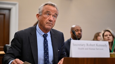 Secretary of Health and Human Services Robert F. Kennedy Jr. appears at budget hearing before a House Appropriations, Subcommittee at the U.S. Capitol on Wednesday, May 14, 2025, in Washington.