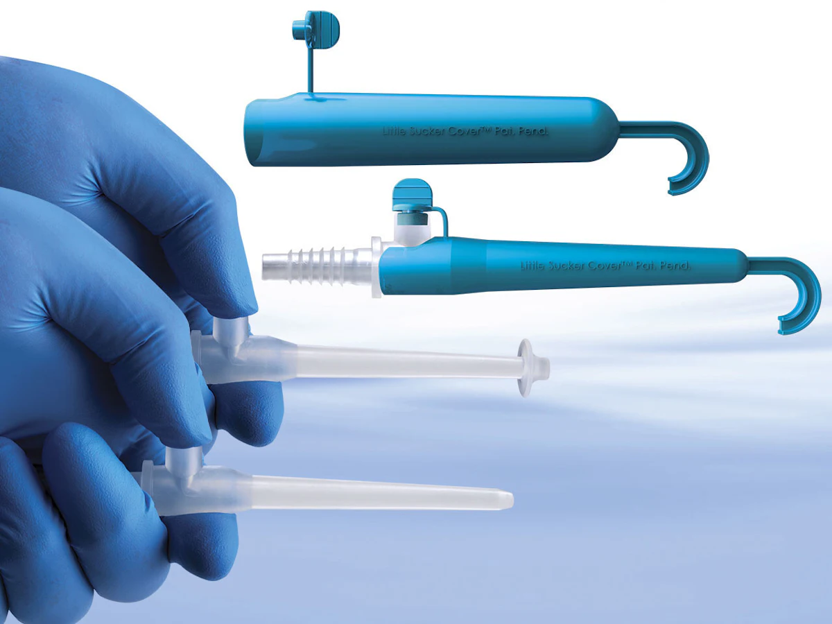 Mu Tip New Cover with Hook for Standard and Nasal Suction Tips From: Neotech ...