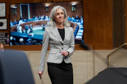 Susan Monarez, President Donald Trump's nominee to be director of the Centers for Disease Control and Prevention, arrives to testify before the Senate HELP Committee, at the Capitol in Washington, Wednesday, June 25, 2025.