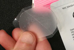 A low-dose estrogen skin patch is seen on Tuesday, Oct. 2, 2012.