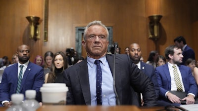 Secretary of Health and Human Services Robert F. Kennedy Jr., appears before the Senate Finance Committee, on Capitol Hill in Washington, Thursday, Sept. 4, 2025.