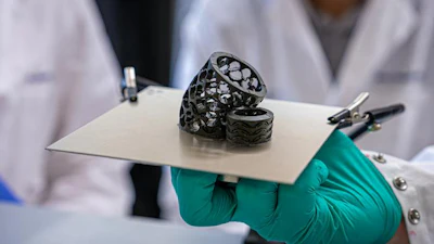 The new metamaterial designed by Kong and his team at Rice can be controlled remotely to rapidly transform its size and shape,