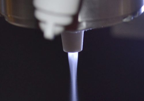 Ultrasonic coating technology.