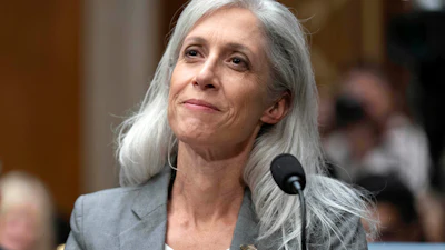 Former Centers for Disease Control and Prevention Director Susan Monarez testifies before the Senate Committee on Health, Education, Labor, and Pensions hearing on Capitol Hill, in Washington, Sept. 17, 2025.