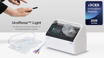 UroRinse, UMED's automated bladder irrigation system.