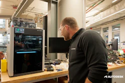 Mike Schultz at the Autodesk Boston Tech Center.