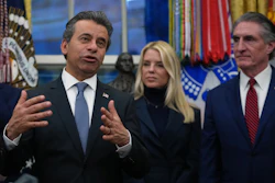 Dr. Marty Makary, commissioner of the Food and Drug Administration speaks at an event on addiction recovery in the Oval Office of the White House, Thursday, Jan. 29, 2026, in Washington, as Attorney General Pam Bondi and Interior Secretary Doug Burgum listen.