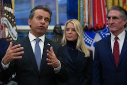Dr. Marty Makary, commissioner of the Food and Drug Administration speaks at an event on addiction recovery in the Oval Office of the White House, Thursday, Jan. 29, 2026, in Washington, as Attorney General Pam Bondi and Interior Secretary Doug Burgum listen.