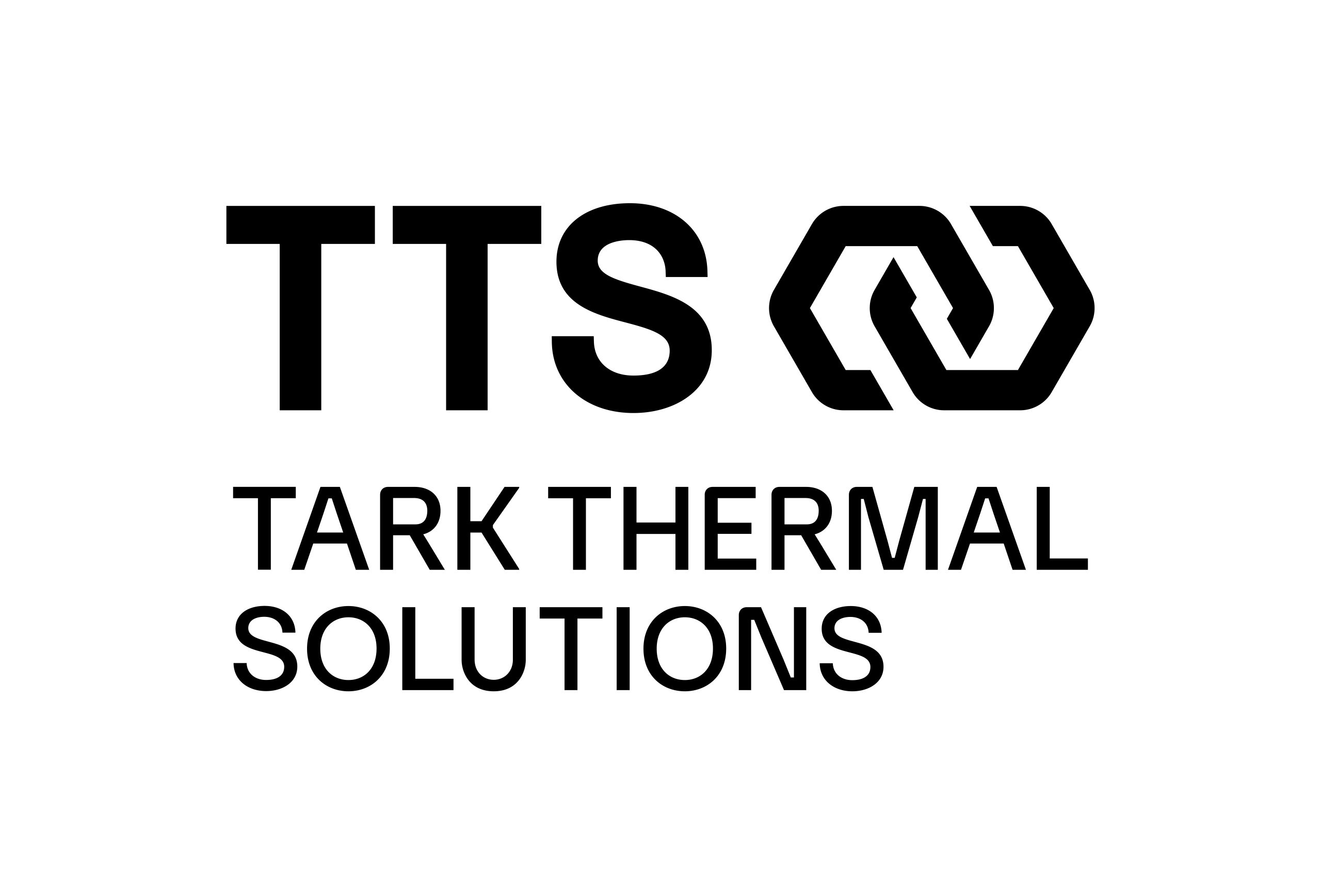 TTS Tark Thermal Solutions corporate logo in black and white
