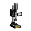Emerson ultrasonic welding machine with control unit, touchscreen display, and welding head assembly
