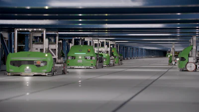 Medline Symbotic Truck Robots