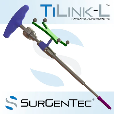 The SurGenTec TiLink Navigation SI Joint Fusion has gained FDA 510k clearance.