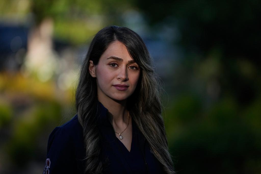 Dr. Zahra Shokri Varniab poses for a photo Friday, May 1, 2026, in Palo Alto, Calif.