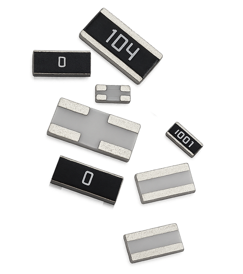 RMWA Series automotive-grade wide termination thick film chip resistors from Stackpole Electronics.