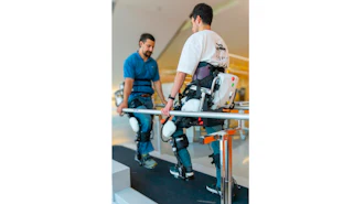 A first-of-its kind study led by scientists from Shirley Ryan AbilityLab and Northwestern University utilized lower-limb exoskeletons to facilitate virtual therapist-patient interaction during functional tasks.