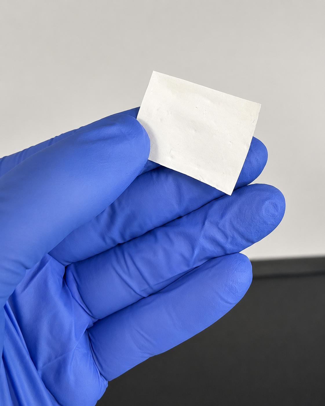 Close Up Of The Bio Based Janus Nanofibre Membrane Developed For Antibacterial Wound Care