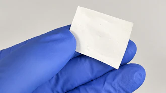Close Up Of The Bio Based Janus Nanofibre Membrane Developed For Antibacterial Wound Care